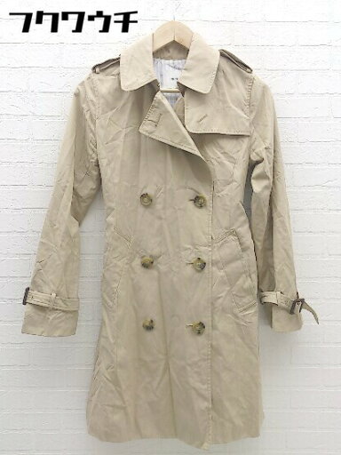 ◇ ◎ INGNI イング ベルト付き 長袖 トレンチコート サイズM ベージュ レディース 【中古】 ◇ ◎ INGNI イング ベルト付き 長袖 トレンチコート サイズM ベージュ レディース 【中古】