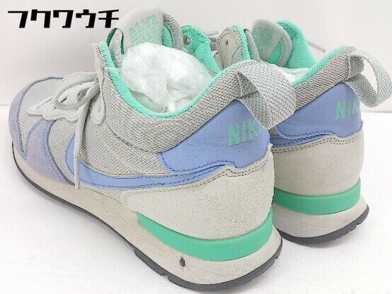 ◇ NIKE ナイキ INTERNATIONALIST MID 683967-005 スニーカー シューズ サイズ24cm ブルー系 レディース 【中古】