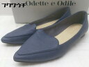 ◇ ◎ Odette e Odile オデット エ オディール UNITED ARROWS ローファー シューズ サイズ22 1/2 ネイビー レディース 【中古】