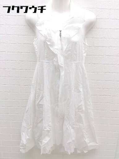 ◇ STRENESSE ストラネス ノースリーブ ロング ワンピース ホワイト レディース 【中古】 ◇ STRENESSE ストラネス ノースリーブ ロング ワンピース ホワイト レディース 【中古】