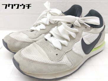 ◇ NIKE ナイキ 629684-007 INTERNATIONALIST スニーカー シューズ サイズ23.5 アイボリー グレー マルチ レディース 【中古】