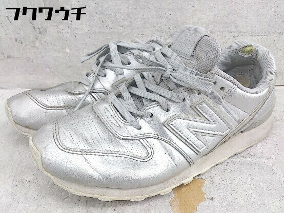 ◇ New Balance ニューバランス WR996SRS スニーカー シューズ サイズ23 シルバー レディース 【中古】