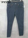 ◇ antiqua アンティカ ジーンズ デニム パンツ サイズS ネイビー系 レディース 【中古】