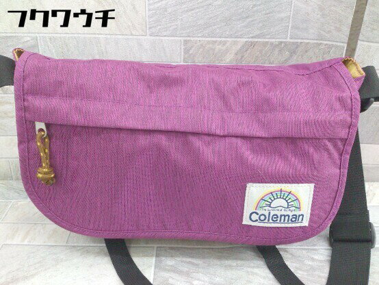 ◇ Coleman コールマン ショルダー バッグ パープル メンズ 【中古】