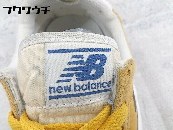 ◇ NEW BALANCE ニューバランス U220YL スニーカー シューズ 22.5cm イエロー系 レディース 【中古】