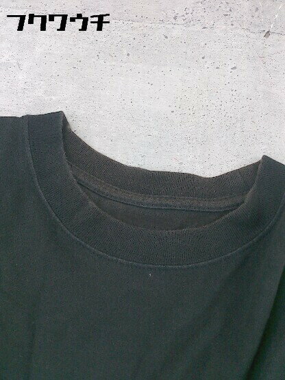 ◇ VANS バンズ 半袖 プリント Tシャツ カットソー サイズLARGE ブラック メンズ 【中古】