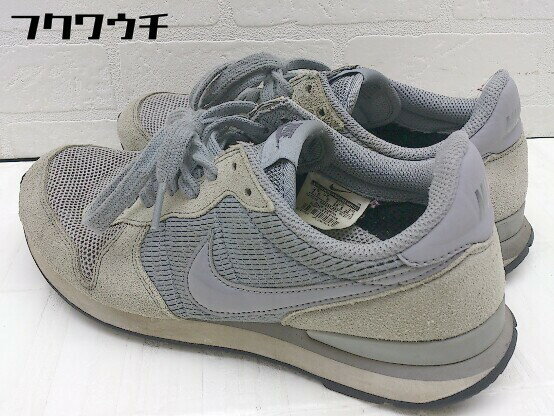 ◇ NIKE ナイキ 828407-004 INTERNATIONALIST インターナショナリスト スニーカー シューズ サイズ24.5 グレー レディース 【中古】