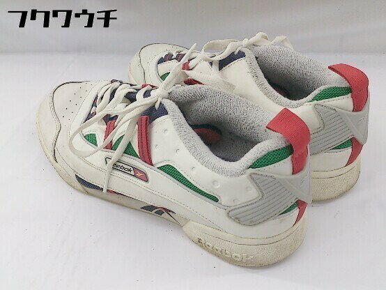 ◇ Reebok WORKOUT PLUS ATI 3.0 DV8982 スニーカー シューズ サイズ27.5cm ホワイト系 ネイビー系 グリーン系 メンズ 【中古】