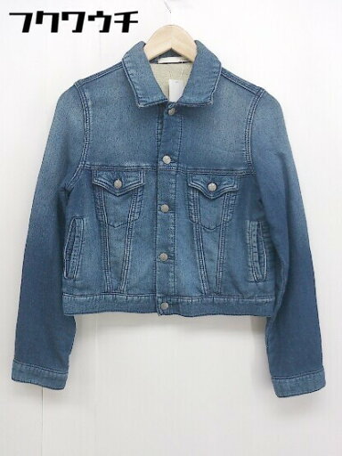 ◇ MOUSSY マウジー 長袖 ジャケット サイズ1 ブルー系 レディース 【中古】 ◇ MOUSSY マウジー 長袖 ジャケット サイズ1 ブルー系 レディース 【中古】