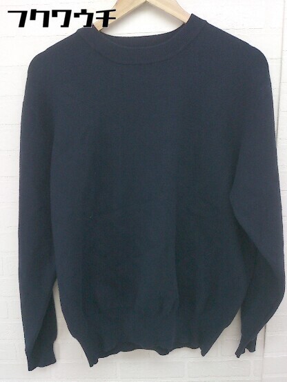 ◇ SENSE OF PLACE by URBAN RESEARCH ハイネック　 長袖 ニット セーター サイズM ネイビー レディース 【中古】