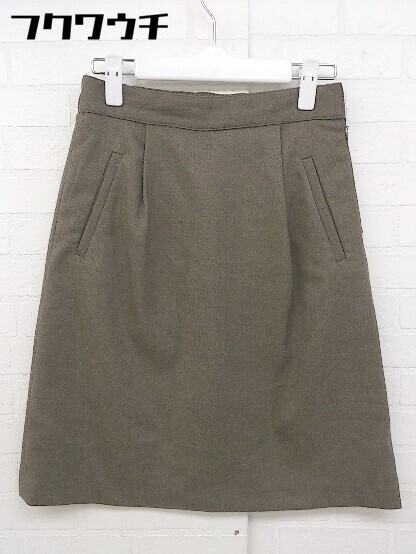 ◇ Sonny Label サニーレーベル URBAN RESEARCH アーバンリサーチ 膝丈 台形 スカート サイズF カーキブラウン レディース 【中古】