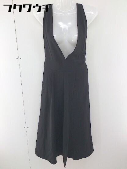 ◇ LIP SERVICE リップ サービス ロング フレア ジャンパースカート サイズM ブラック レディース 【中古】