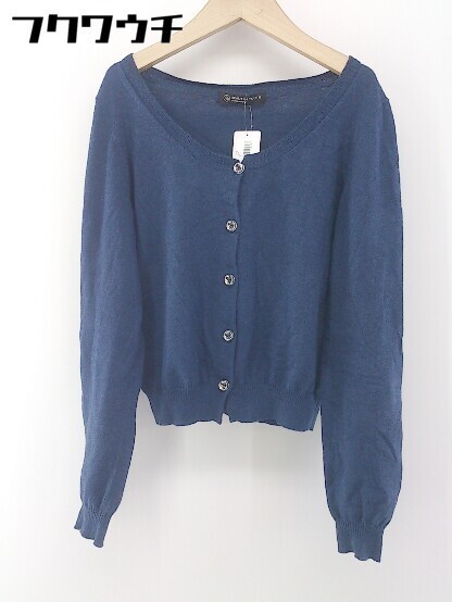 ◇ BEAUTY&YOUTH ビューティ&ユース UNITED ARROWS 長袖 ニット カーディガン ネイビー レディース 【中古】