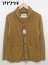 ◇ ITEMS URBAN RESEARCH アーバンリサーチ 長袖 ニット カーディガン サイズ38 マスタード系 レディース 【中古】