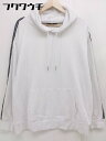 ◇ KAPPA カッパ スウェット プルオーバー パーカー サイズL ホワイト メンズ 【中古】