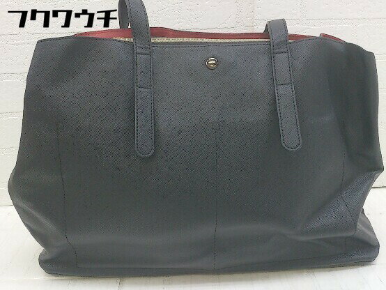 ■ ROOTOTE ルートート ロゴ ハンド トート バッグ ブラック レディース 【中古】