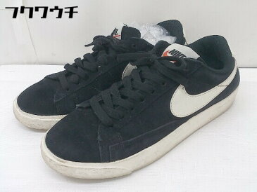 ◇ NIKE ナイキ AA3962-006 BLAZER LOW SD ブレーザー ロウ スニーカー シューズ サイズ24cm ブラック レディース 【中古】