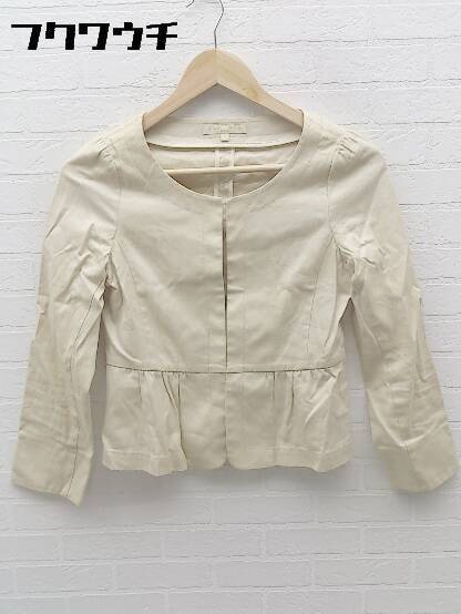 ◇ LAPIS LUCE BEAMS ラピスルーチェ ビームス 長袖 ジャケット サイズ36 ベージュ レディース 【中古】