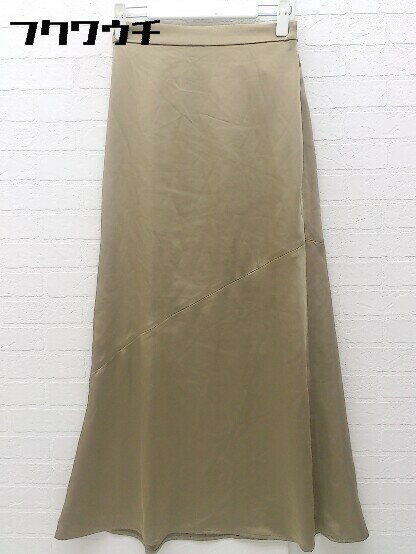 ◇ JEANASIS ジーナシス ロング タイト スカート サイズF ブラウン系 レディース 【中古】