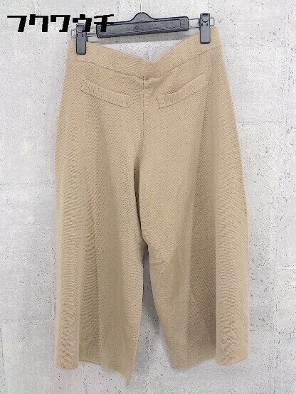 ◇ ●新品● ◎ Sonny Label URBAN RESEARCH タグ付 七分丈 サブリナ ニット ワイド パンツ FREE ベージュ レディース 【中古】