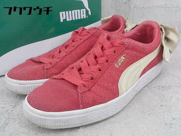 ◇ ◎ Puma プーマ 367732 01 バーシティ スニーカー シューズ 23.5cm レッド グレー レディース 【中古】