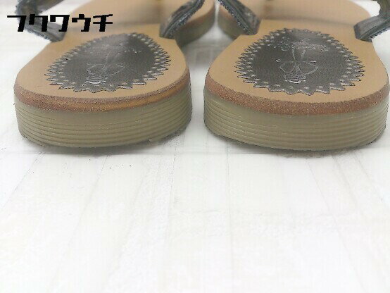 ◇ あしながおじさん ビジュー サンダル サイズS ネイビー系 レディース 【中古】