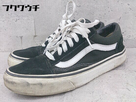 ◇ VANS バンズ OLD SKOOL オールドスクール スニーカー シューズ サイズ23.5cm ブラック レディース 【中古】