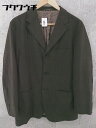 ◇ Allegri アレグリ 長袖 テーラード ジャケット サイズ46 ブラウン メンズ 【中古】