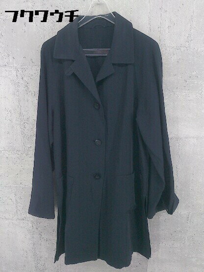 ◇ EVEX by KRIZIA エヴェックス バイ クリツィア 長袖 コート サイズ40 ネイビー レディース 【中古】