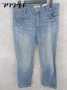 ◇ Rivet&Blue リベット&ブルー ジーンズ デニム パンツ サイズ28 インディゴ レディース 【中古】