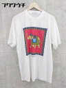 ◇ JIM THOMPSON ジムトンプソン 半袖 プリント Tシャツ カットソー サイズM ホワイト マルチ メンズ 【中古】