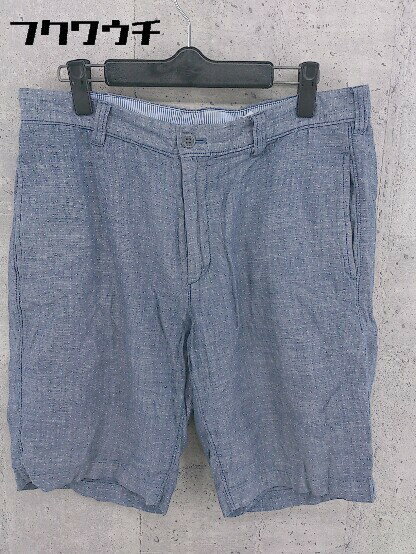 ◇ JOURNAL STANDARD ジャーナルスタンダード ドット 水玉 ハーフ ショート パンツ サイズM ネイビー メンズ 【中古】