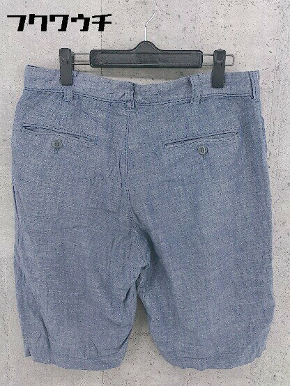 ◇ JOURNAL STANDARD ジャーナルスタンダード ドット 水玉 ハーフ ショート パンツ サイズM ネイビー メンズ 【中古】