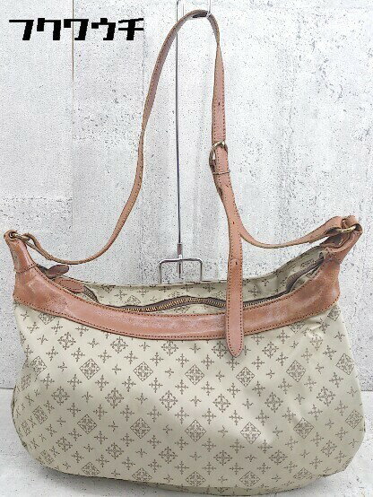 ◇ russet ラシット 総柄 ショルダー バッグ ベージュ レディース 【中古】