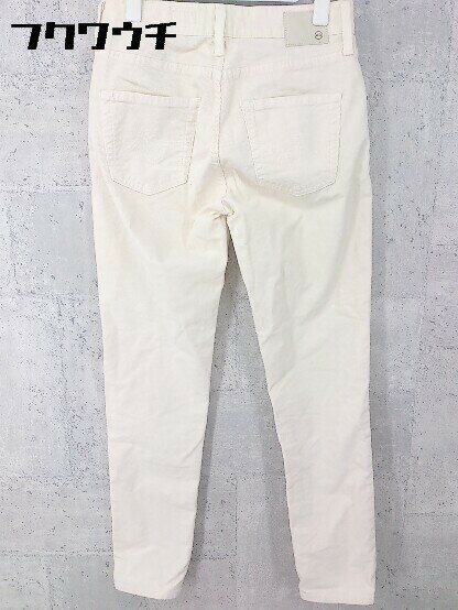 ◇ AG ADRIANO GOLDSCHMIED アドリアーノゴールドシュミット パンツ サイズ24 ベージュ レディース 【中古】