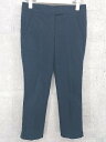 ◇ Theory セオリー 七分丈 サブリナ パンツ サイズXXO ネイビー レディース 【中古】