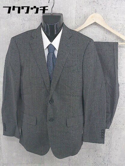 ◇ VISARUNO ビサルノ 背抜き シングル パンツ スーツ 上下 サイズ175-Y グレー系 メンズ 【中古】