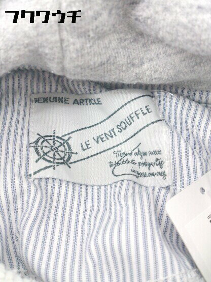 ◇ Le vent souffle ルヴァンスフル 長袖 プルオーバー パーカー サイズF グレー レディース 【中古】