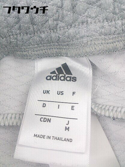 ◇ adidas アディダス 七分丈 スエットパンツ サイズM グレー レディース 【中古】