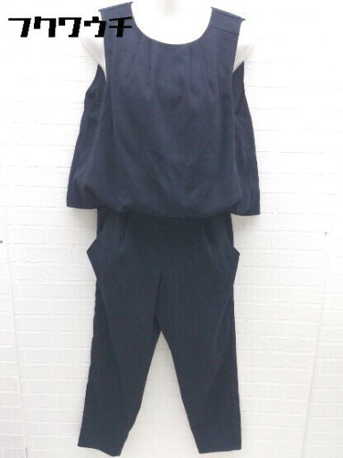 ◇ apart by lowrys ウエストゴム ノースリーブ オールインワン コンビネゾン サイズM ネイビー レディース 【中古】 ◇ apart by lowrys ウエストゴム ノースリーブ オールインワン コンビネゾン サイズM ネイビー レディース 【中古】