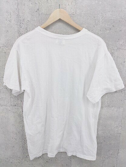 ◇ VANS バンズ 半袖 Tシャツ カットソー サイズL ホワイト メンズ 【中古】