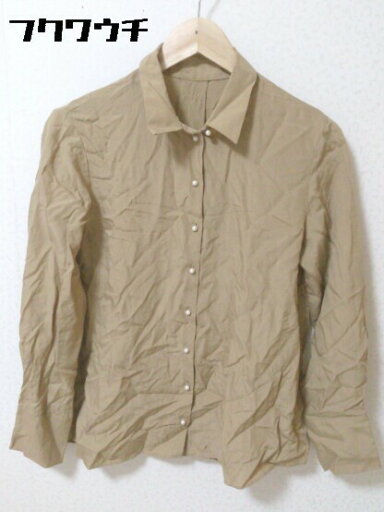 ◇ IENA イエナ 長袖 ブラウス カットソー ブラウン系 レディース 【中古】 ◇ IENA イエナ 長袖 ブラウス カットソー ブラウン系 レディース 【中古】