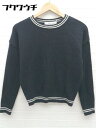 ◇ BEAMS LIGHTS ビームス ライツ ニット 長袖 セーター ブラック レディース 【中古】(4)