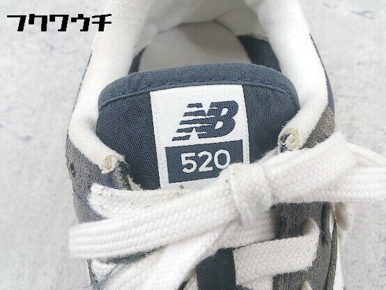 ◇ NEW BALANCE ニューバランス U520DH スニーカー シューズ 24.5cm ネイビー系 レディース 【中古】