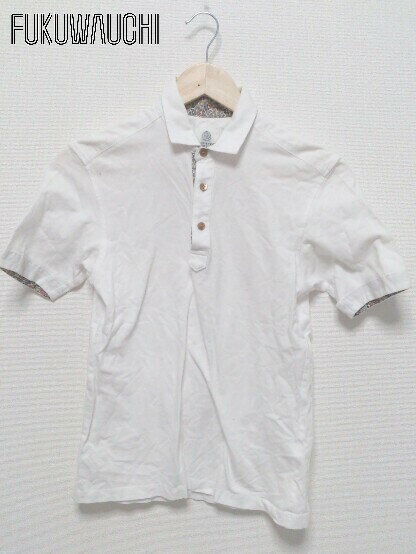 ◇ BEAUTY&YOUTH UNITED ARROWS ビューティアンドユース 半袖 ポロシャツ S ホワイト メンズ 【中古】