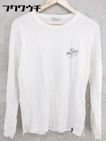◇ BAYFLOW ベイフロー 長袖 Tシャツ カットソー サイズ2 ホワイト メンズ 【中古】