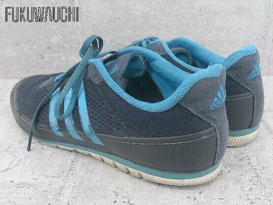 ◇ adidas アディダス フルイドテックトレーナーM EG U41681 スニーカー シューズ 27 ネイビー メンズ 【中古】