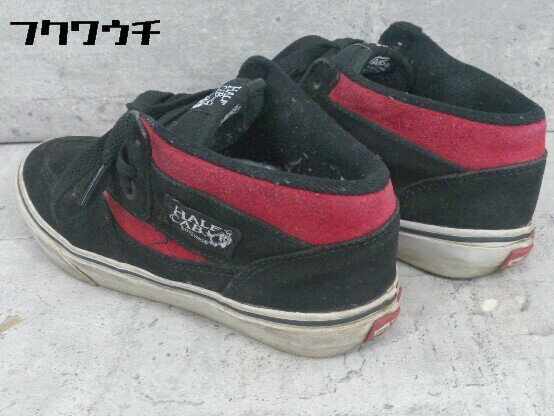 ◇ vans HALF CAB キッズ 子供靴 スニーカー シューズ サイズキッズ US2.5 ブラック メンズ 【中古】