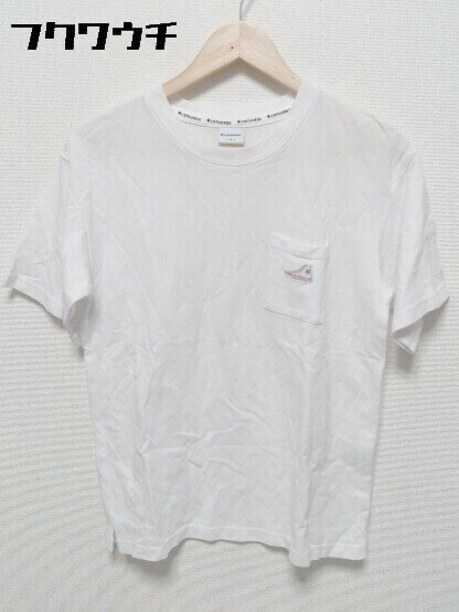 ◇ CONVERSE コンバース 半袖 Tシャツ カットソー サイズS ホワイト メンズ 【中古】
