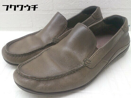 ◇ ROCKPORT ロックポート ローファー シューズ サイズ25.5cm ブラウン メンズ 【中古】